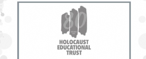 80 holocaust educational trust logo